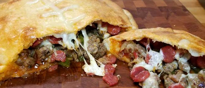 Lamb Shish Calzone 