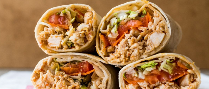 Chicken Doner Kebab Wrap 