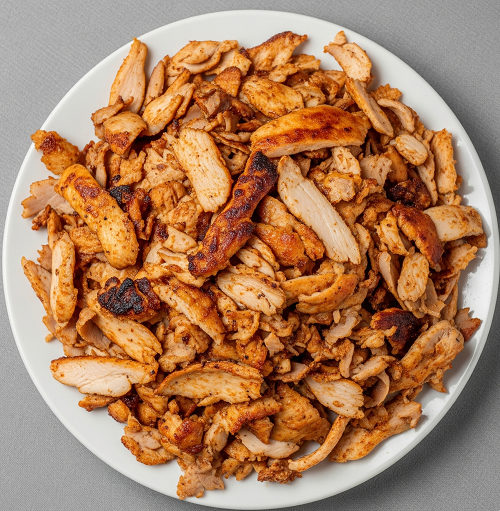 Portion Of Doner Meat 