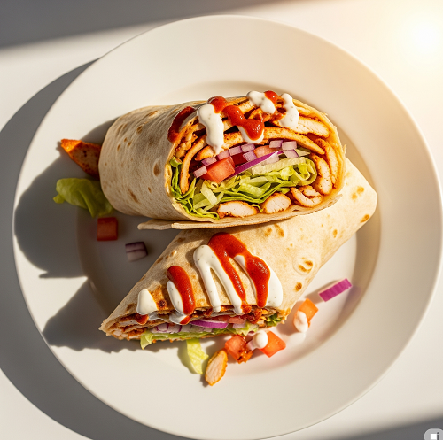Chicken Doner Kebab Wrap 