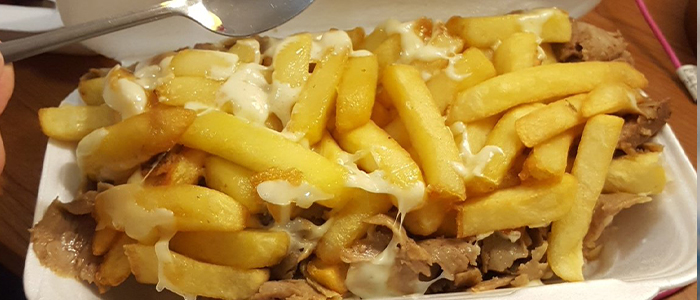 Doner Meat Chips  Lamb 