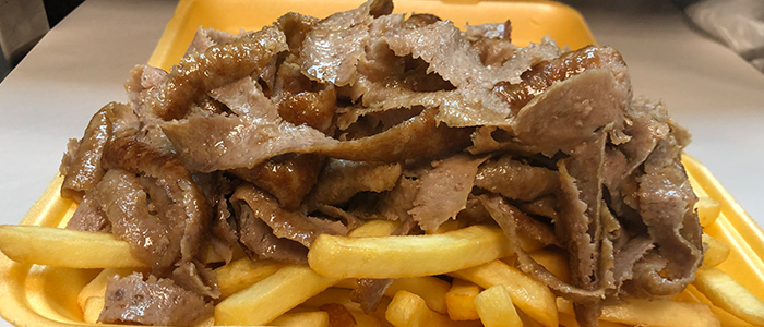 Doner Meat Chips & Cheese  Lamb 