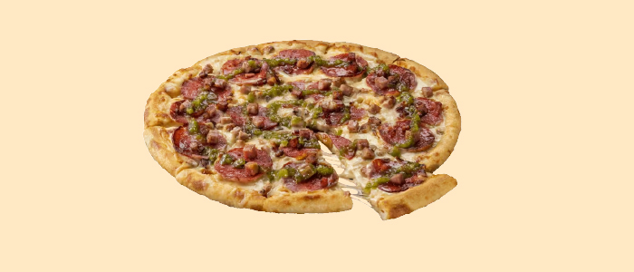 Spicy Beef Pizza  10" 