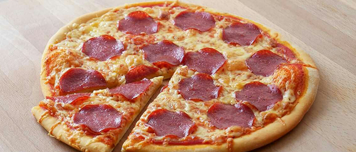 Salami Pizza  12" 